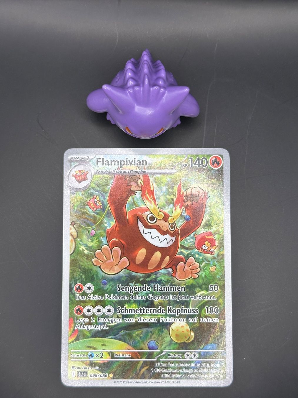 Pokémon Carte collezionabili: Pokémon Schwarze Blitze - Flampivian BLK 098 DE – Nuovo (secondo la descrizione) da Winterthur venduto da MonCards