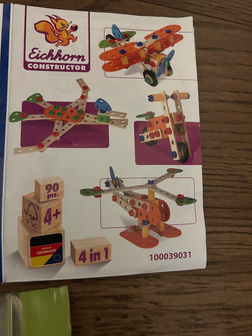 Eichhorn Giocattoli: Eicchorn Bauen set – Usato da Meilen venduto da VPL83