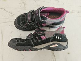 Superfit Kinderschuhe schwarz pink Grösse 32 Wildleder
