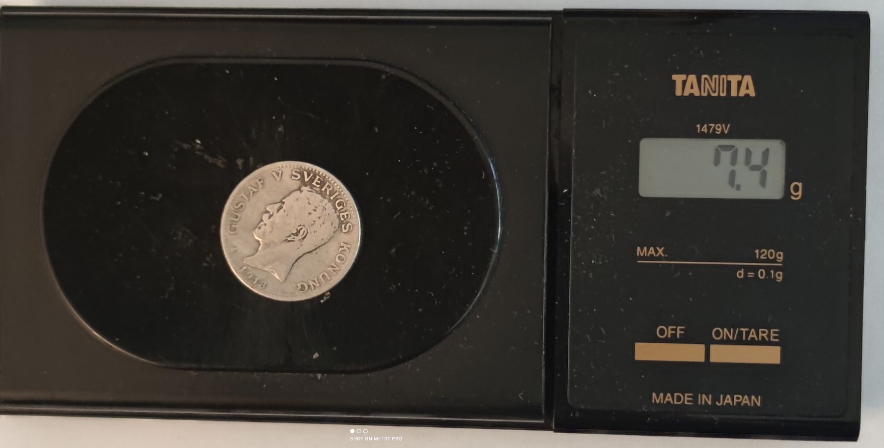 Tutti le monete: Schweden 1 Krona 1918, Silber, Selten – Usato da Schaffhausen venduto da coinbaron 2
