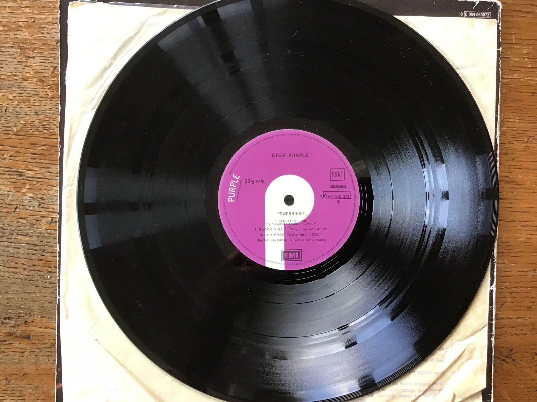 Schallplatten: LP Deep Purple Spain Made – Gebraucht aus Fully von Ruby97 3