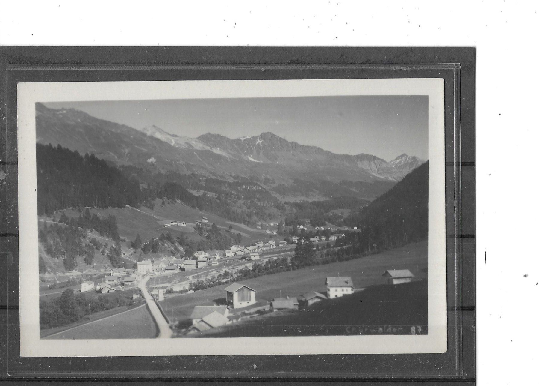 Cartoline postali: GR Churwalden – Usato da Schocherswil venduto da Wilare