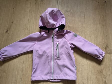 Reima Softshell Jacke Gr. 80 (86) - Rosa (schmal geschnitten