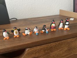Pingu Figuren 8 STK Vintage, rare!!