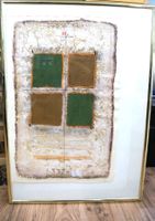 James Coignard "Quatre ouvertures en beige et vert"