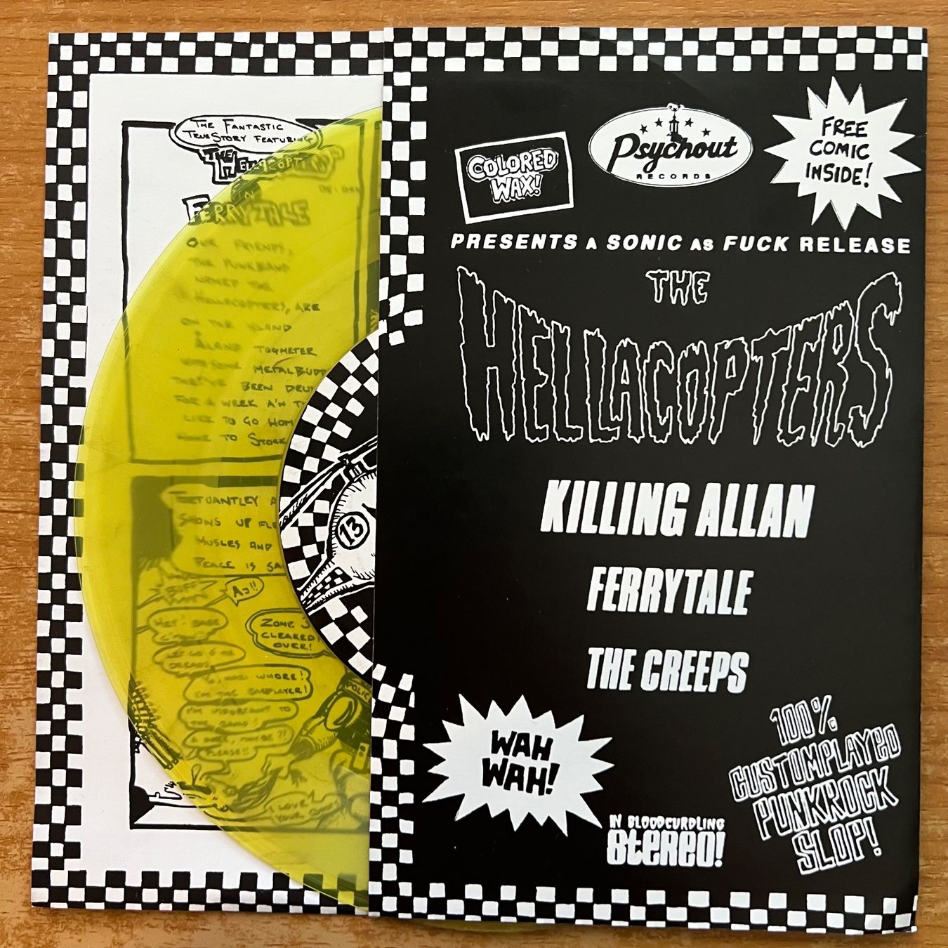Dischi in vinile: Hellacopters - Killing Allan / 1. Sweden-Press. 2002 - TOP – Usato da Gais venduto da soundcave57
