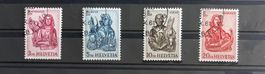 1961 Evangelisten Ersttag Ausgabetag SBK 381-384