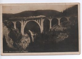 DAVOS Bahn Dampflokomotive Wiesenviadukt