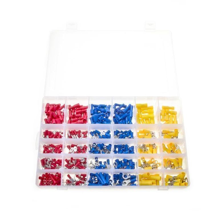 Nylon Rundstecker Rundsteckh&uuml;lsen 0,5 Mm&sup2; - 2,5 Mm&sup2; Kabelschuhe Kabelverbinder E