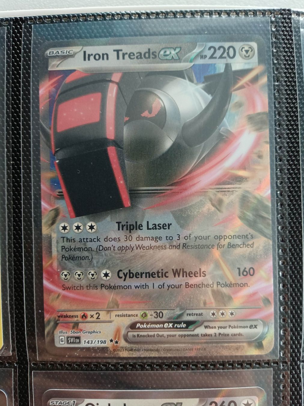 Pokémon Carte collezionabili: Iron Treads ex – Usato da Altstätten SG venduto da GGsGameshop