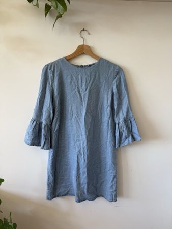 Robe en denim Zara Woman taille S bon état