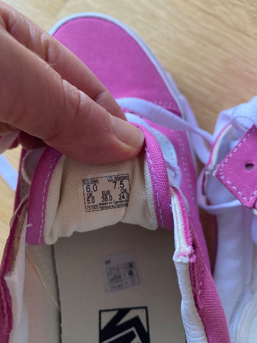 Vans Scarpe da donna: Vans Old Skool Pink Sneaker, 38, ungetragen – Nuovo (secondo la descrizione) da Balsthal venduto da GinaUe 3