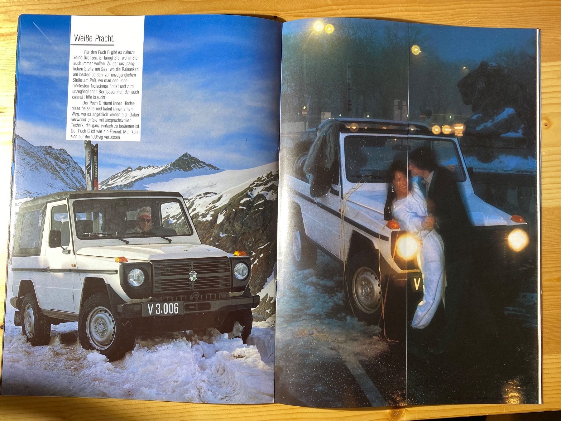 Puch Dokumente: Puch G. 4x4 Prospekt 1985 – Gebraucht aus Herisau von Fissore 2