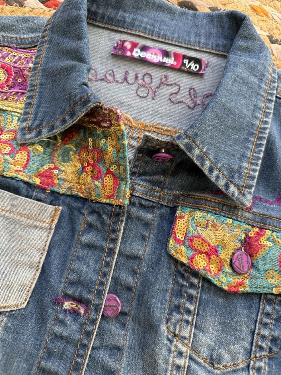 Desigual Jacken & Mäntel: Desigual Jeansjacke 134 140 – Gebraucht aus Luzern von caracena 1