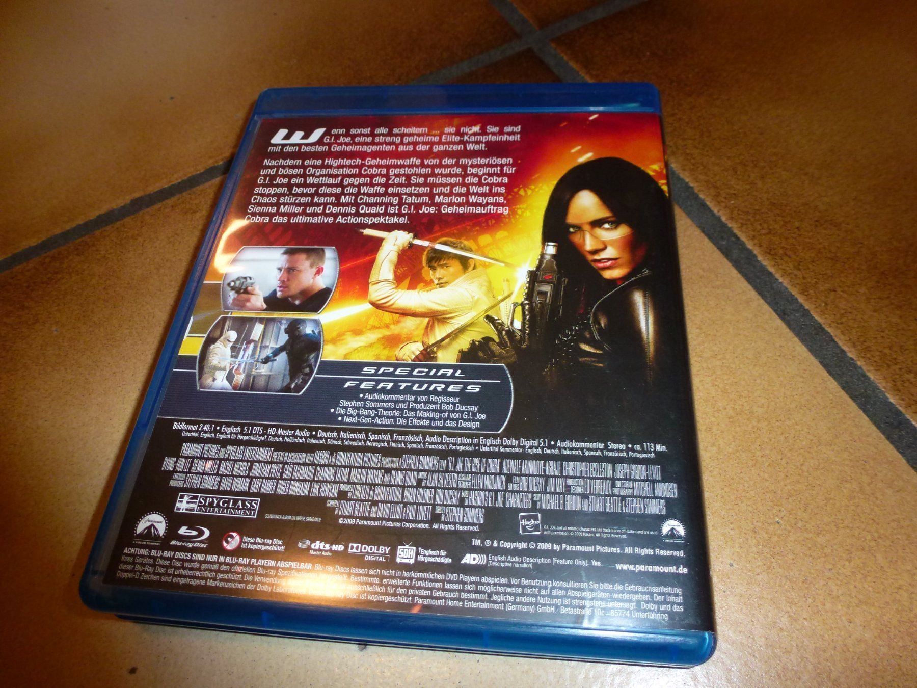 Tutti i DVDs: G.I. JOE Geheimauftrag Cobra BLU-RAY – Usato da Olten venduto da Disc-Verkauf 2