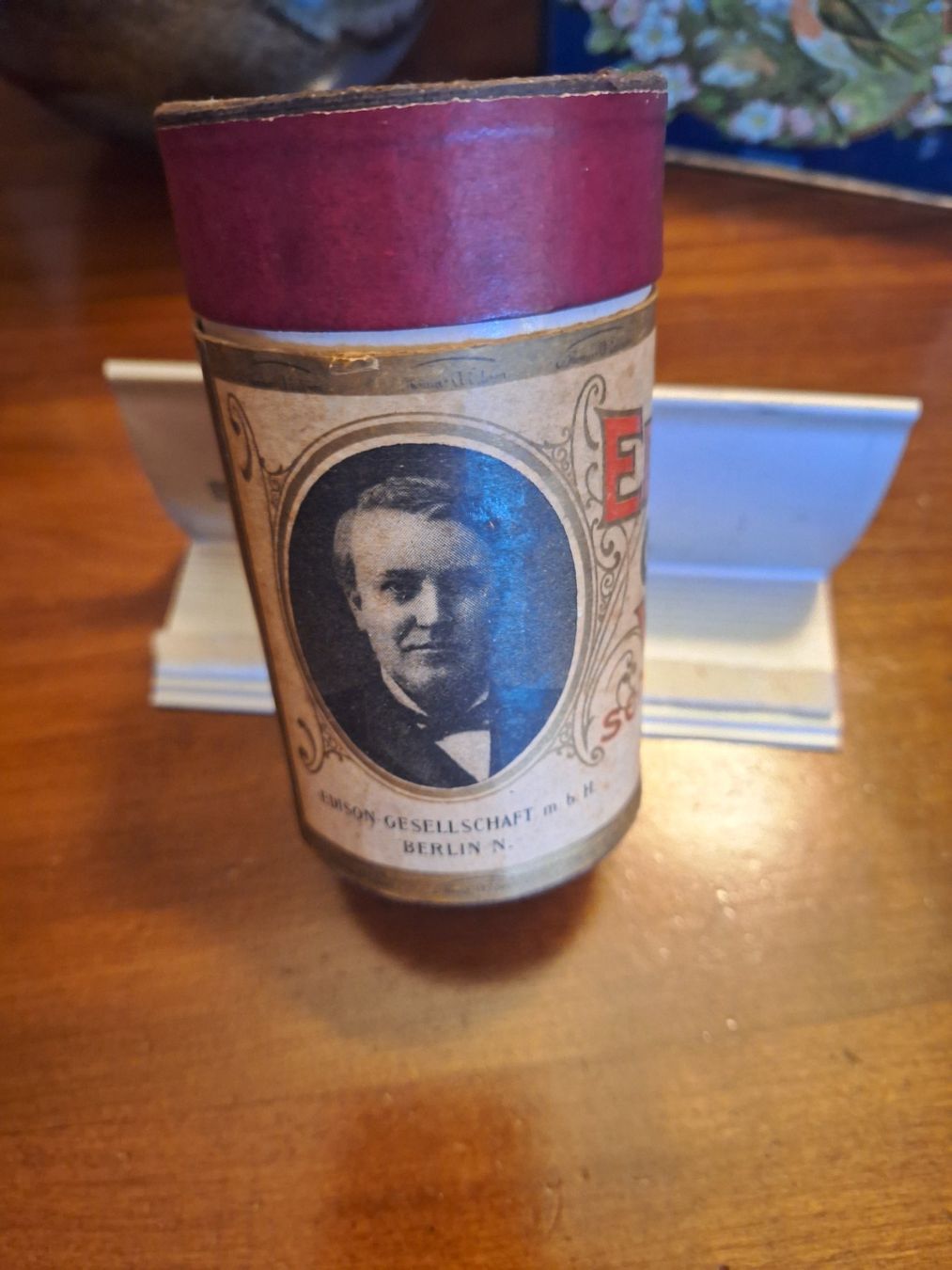 Tutte le decorazioni: Edison ancienne boite cylinder phonographe 1900 – Usato da jussy venduto da Mapetitebroc 3