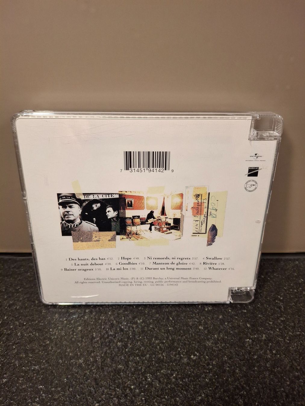 CD: CD Stephan Eicher Carcasonne gutem Zustand – Usato da Horriwil venduto da TOKYONIGHTS 1