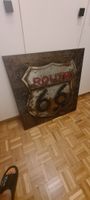 Route 66 Wandbild Vintage Style Deko für dein Zuhause!