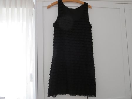 schwarzes Damen Sommer-Kleid /Gr. S