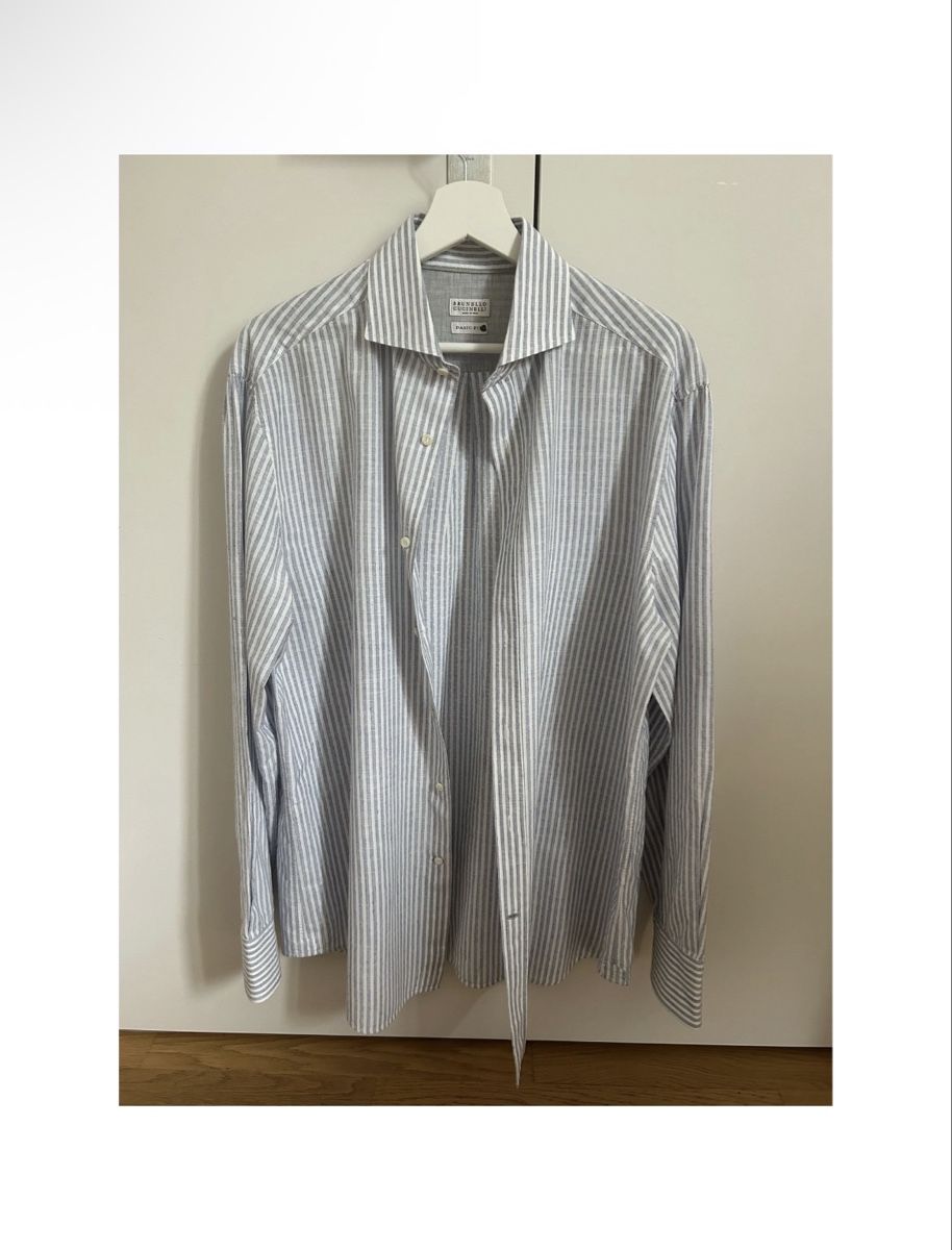 Brunello Cucinelli Camicie: Brunello Cucinelli shirt striped size XL – Usato da Zürich venduto da nat_7wll 5