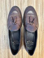 Doucals Leder-Loafers mit Quasten / 42.5