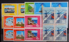 Nedl. Antillen Lot alte Werte V **