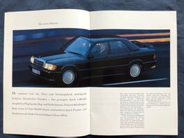 Prospekt Brochure Mercedes-Benz 190 E 2.5-16 W201; 1989, rar