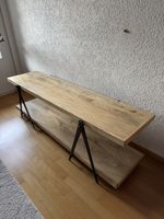 TV Board aus Holz mit Metallgestell sehr guter Zustand