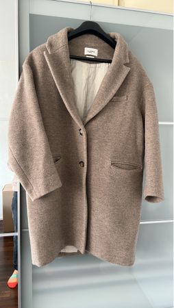 Isabel Marant wool-blend coat, size 36 (S/M)