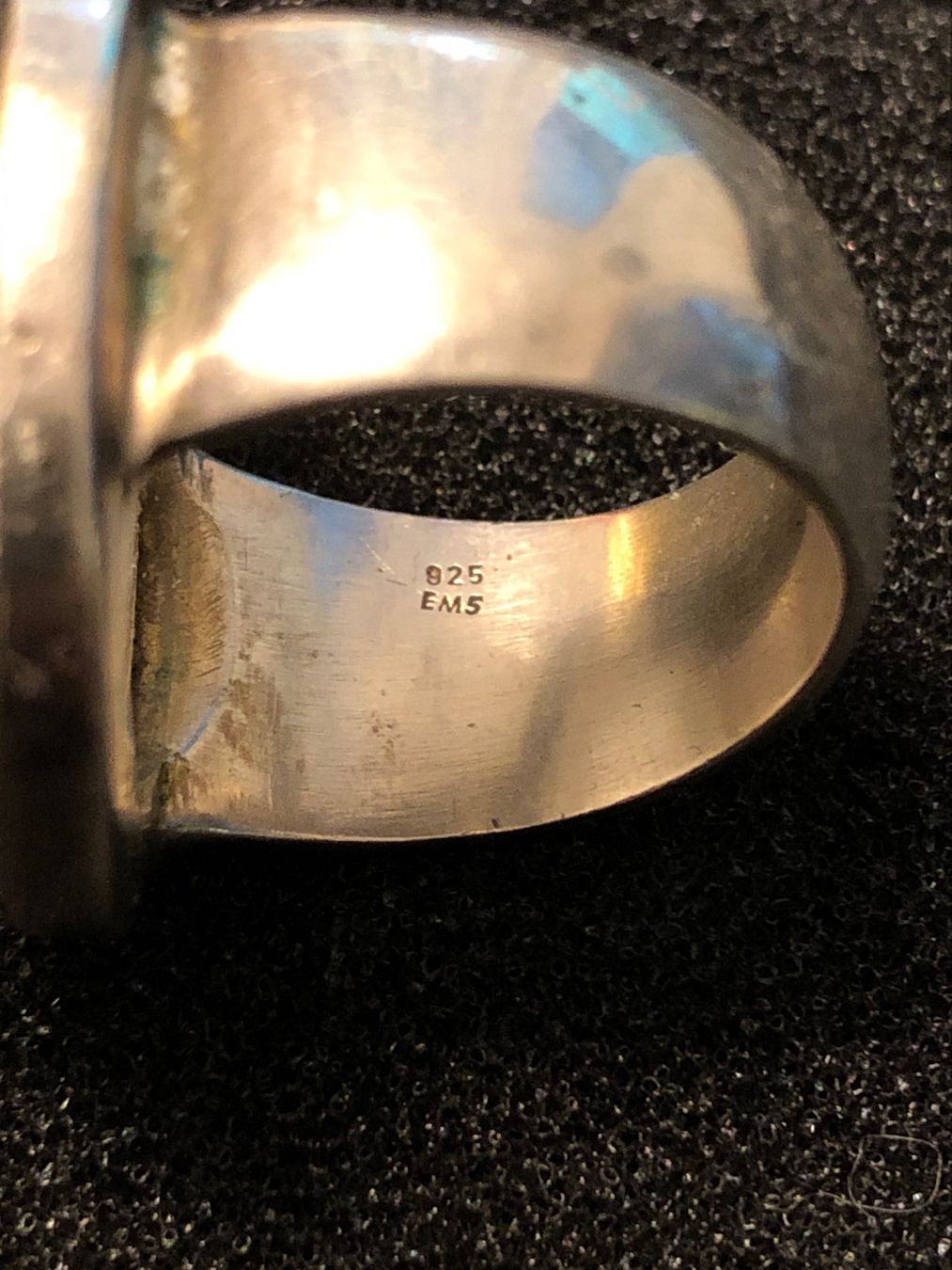 Anelli: Silber Ring mit Mondstein – Usato da Adliswil venduto da Tito088 3