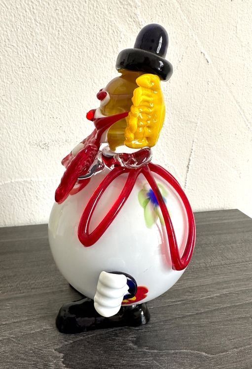 Murano Tutte le decorazioni: Murano Glas Clown Figur, Höhe 17 cm – Usato da Zürich venduto da brazerola 2