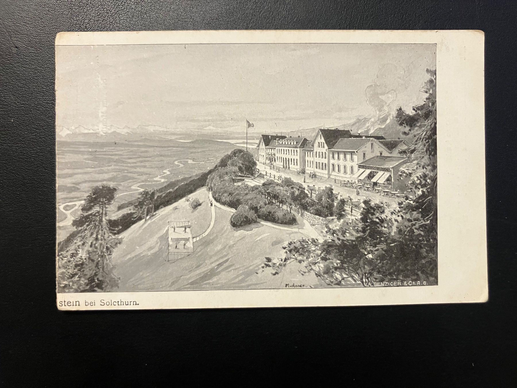 Cartoline postali: Antike Ansichtskarte, Kurhaus Weissenstein  b. Solothurn – Usato da Oberuzwil venduto da Paga77