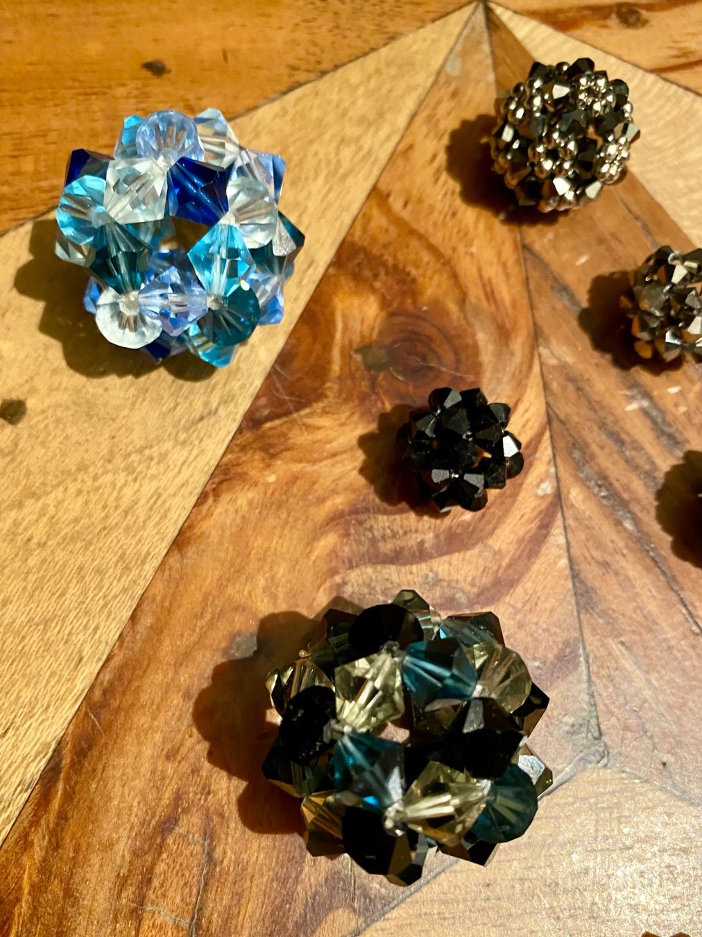 Ciondoli: Glitzernde Schmuck-Kristallkugeln, neu – Nuovo (secondo la descrizione) da Stadel b. Niederglatt venduto da sandart 4