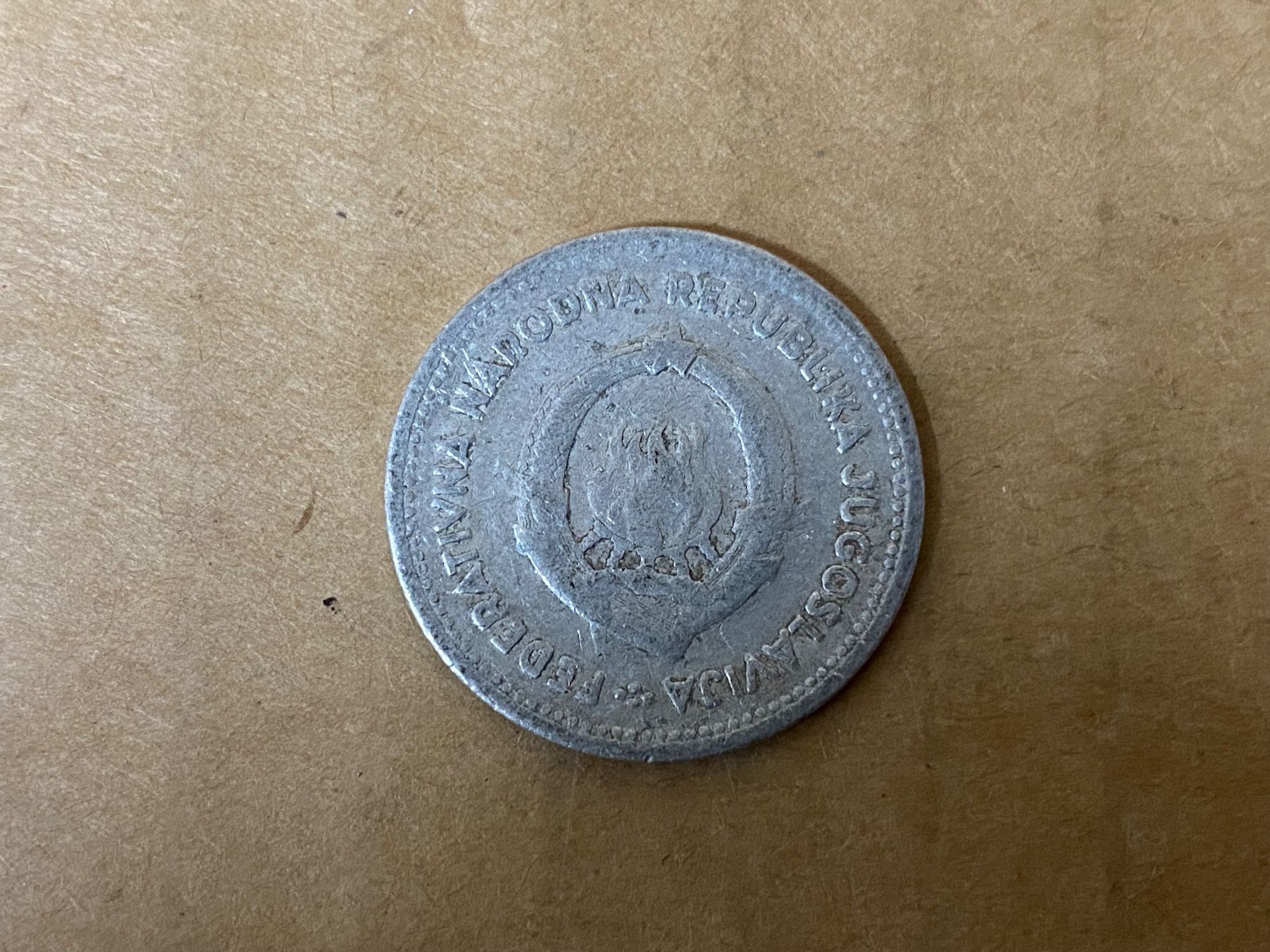 Alle Münzen: Münze Jugoslawien 2 Dinar – Gebraucht aus Eschlikon TG von ArtRec 1