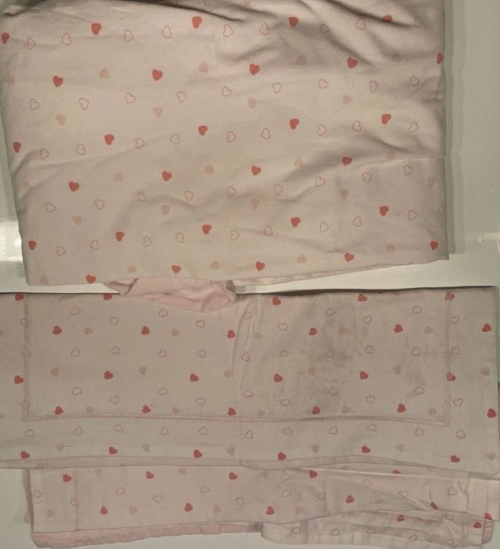 Linge de lit: Vertbaudet Bettwäsche, rosa Herzchen – Neuf (Voir description) à Freidorf TG par nad_fxh7 3