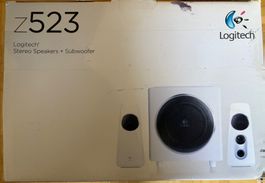 z 523 Logitech Stereo Speakers + Subwoofer