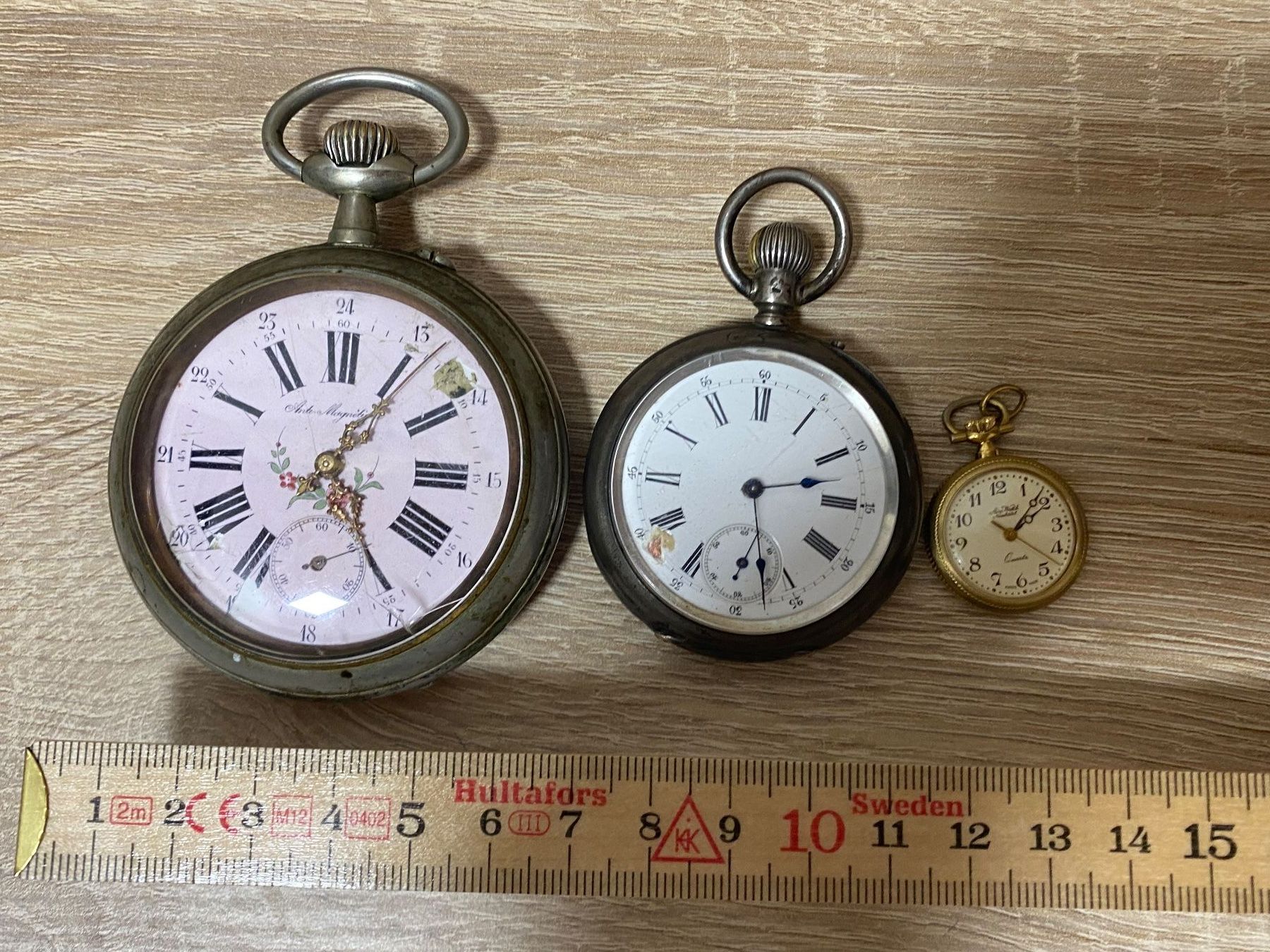 Orologi: Lot Taschenuhren antik – Difettoso da Bösingen venduto da Trigusik