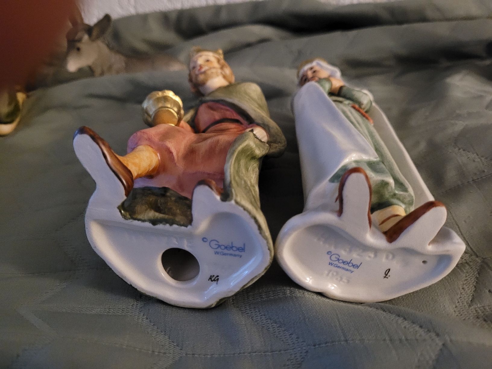 Statuette: Weihnachtskrippe mit Goebel Figuren Rarität – Usato da Cham venduto da chirlu62 4