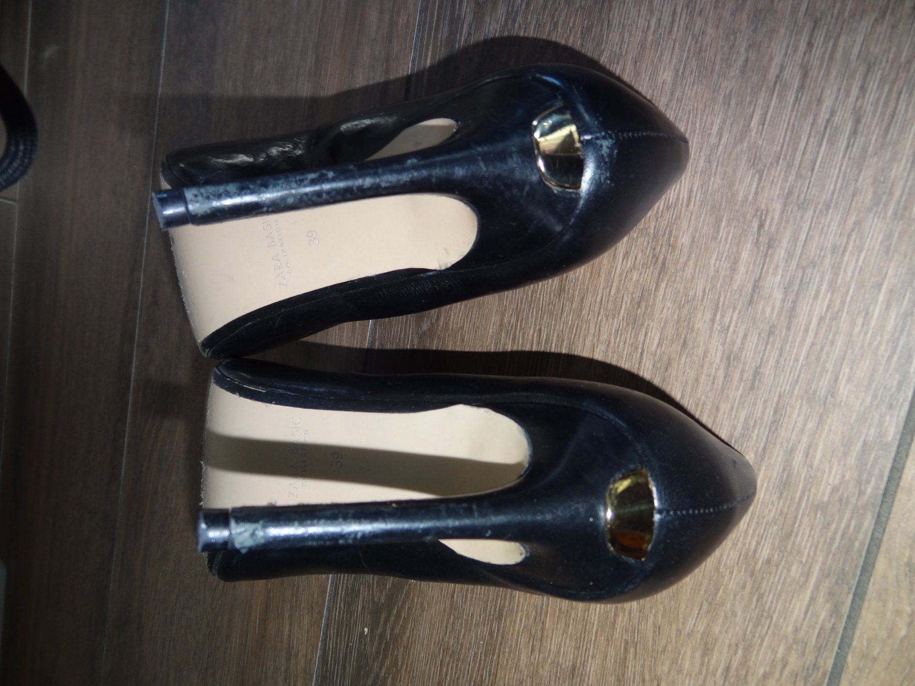 Zara Damenschuhe: Escarpins noirs Zara Basic pointus taille 39 talons 8cm – Gebraucht aus Satigny von salvatore73 6