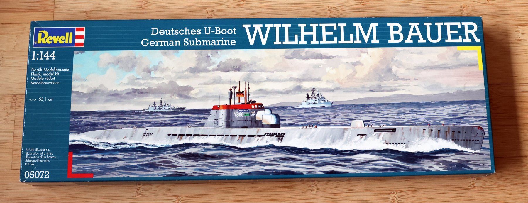 Revell Kit di modellismo & Modellini statici: Deutsches U-Boot Wilhelm Bauer 1/144 – Nuovo e nell'imballaggio originale da Frick venduto da Kasa66