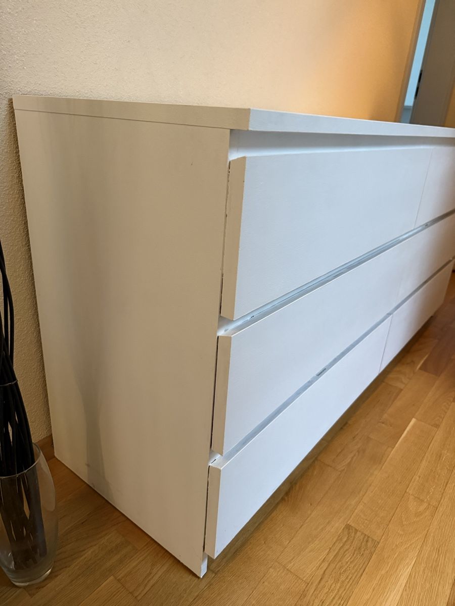 Ikea Kommoden: Weisse Kommode mit 6 Schubladen – Gebraucht aus Schwarzenbach SG von ron_fb55 3