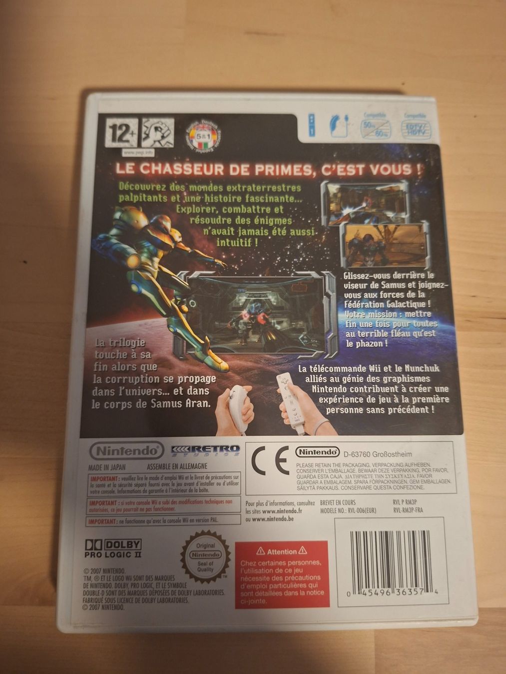 Nintendo Jeux: Metroid Prime 3 Nintendi Wii - usagé – D'occasion à Genève par VintagePal 1