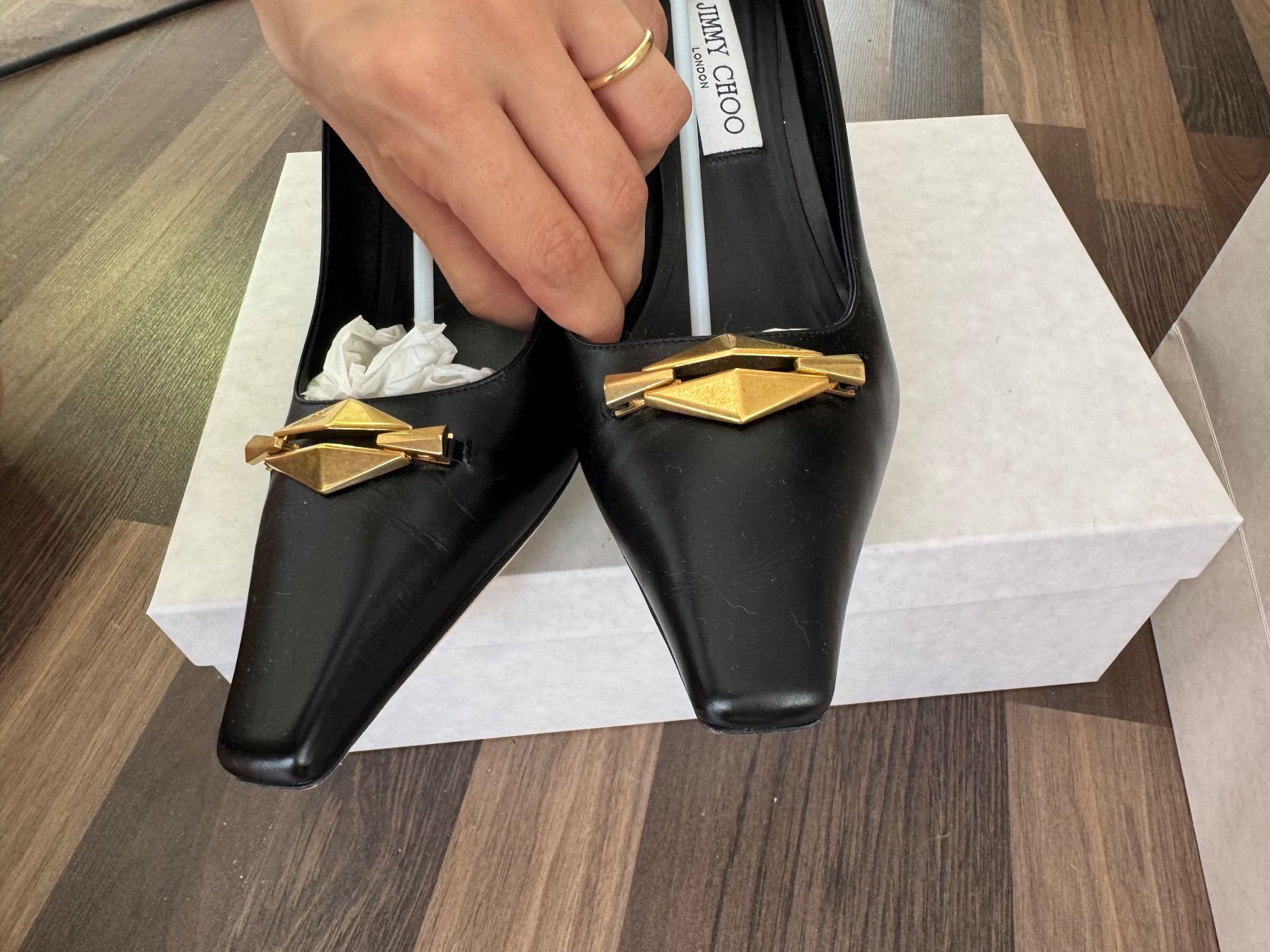 Jimmy Choo Scarpe da donna: Jimmy Choo Schuhe – Nuovo (secondo la descrizione) da Baden venduto da Clauudiaaa 2