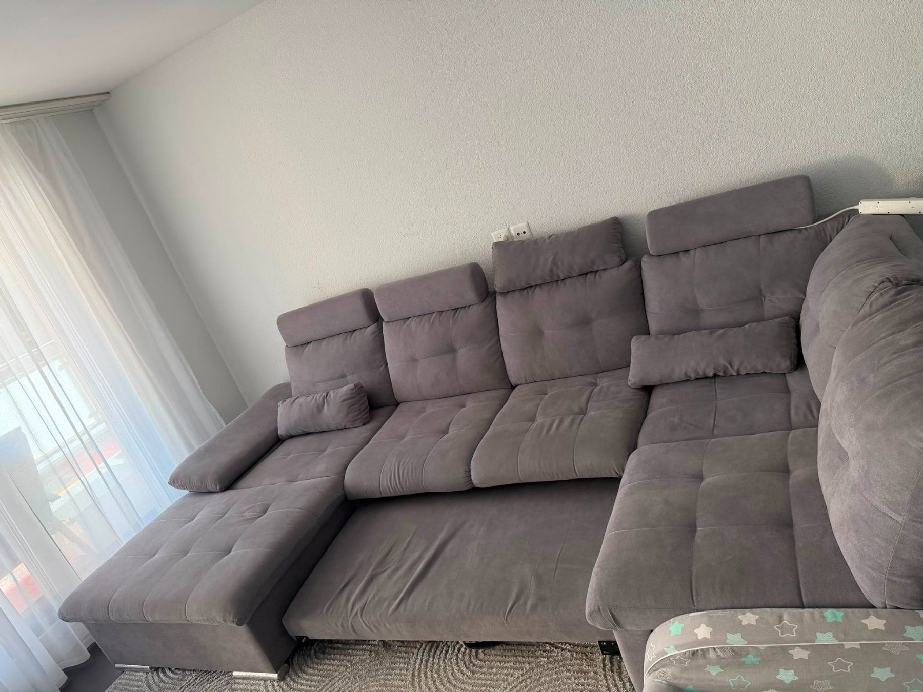 Sofas: Wohnlandschaft / Sofa – Grau – Gebraucht aus Niederglatt ZH von ado_ffd7 3