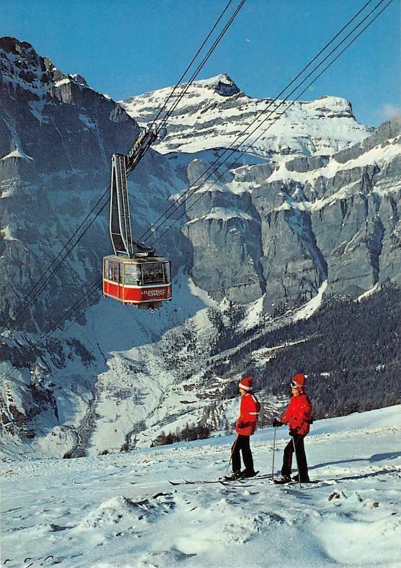 Ansichtskarten: 4 x LEUKERBAD – Gebraucht aus Winterthur von SchatzchischtliWinti