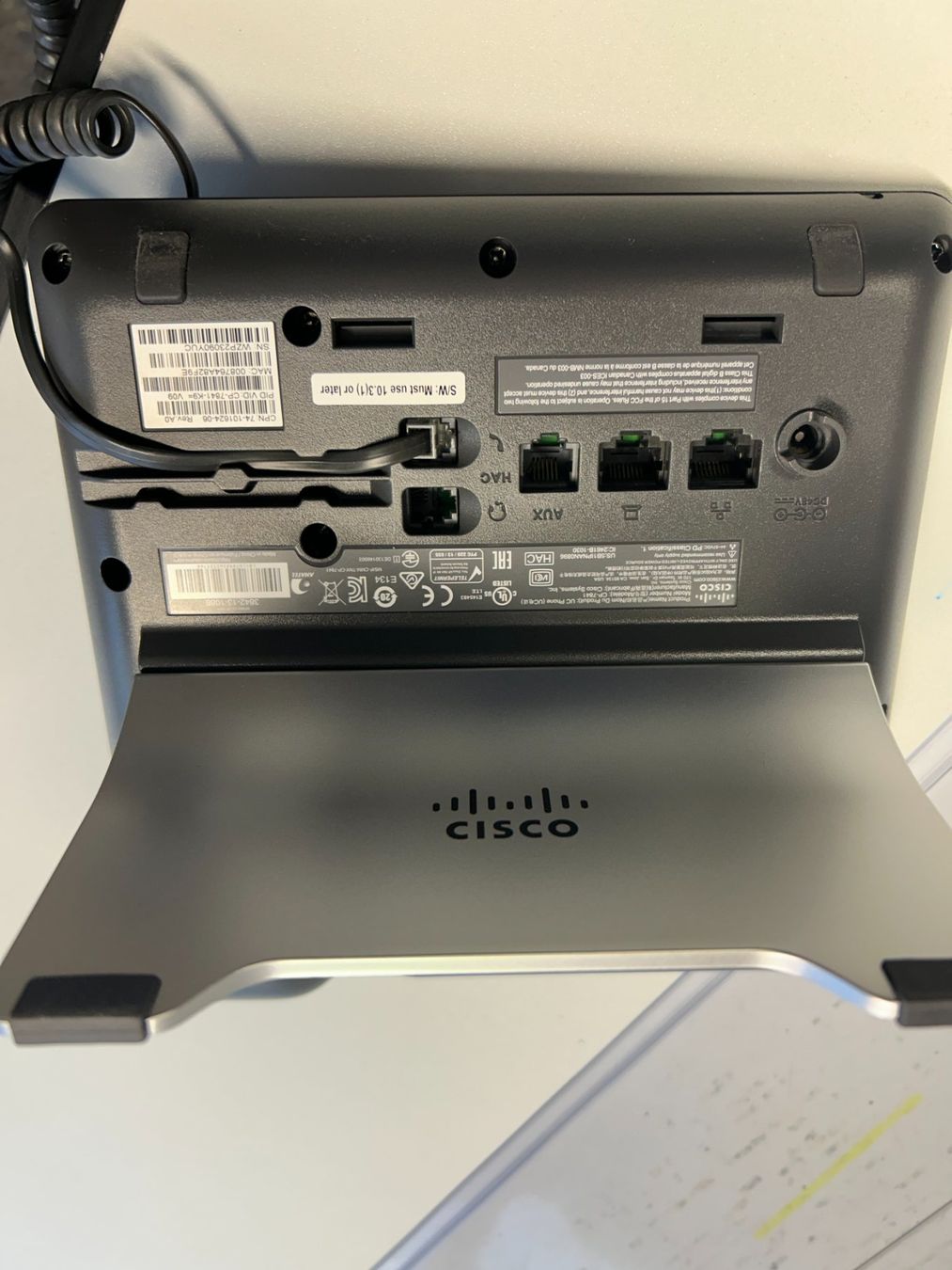 Cisco Telefoni: Cisco Telefon CP-7841 – Usato da Nottwil venduto da Trodat2 1