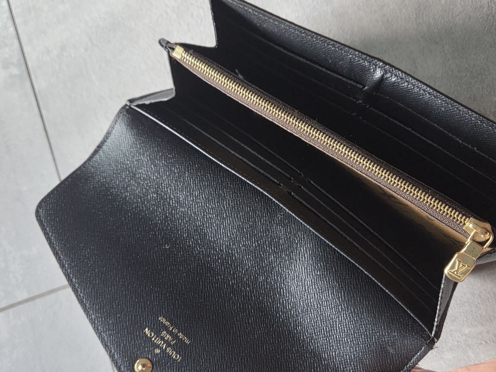 Louis Vuitton Portamonete: 100% Louis Vuitton sarah monogram Reverse Giant + quittung – Usato da bellinzona venduto da zeus6535 5