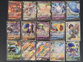 Pokémonkarten Sammlung 15 Stück Weg des Champs