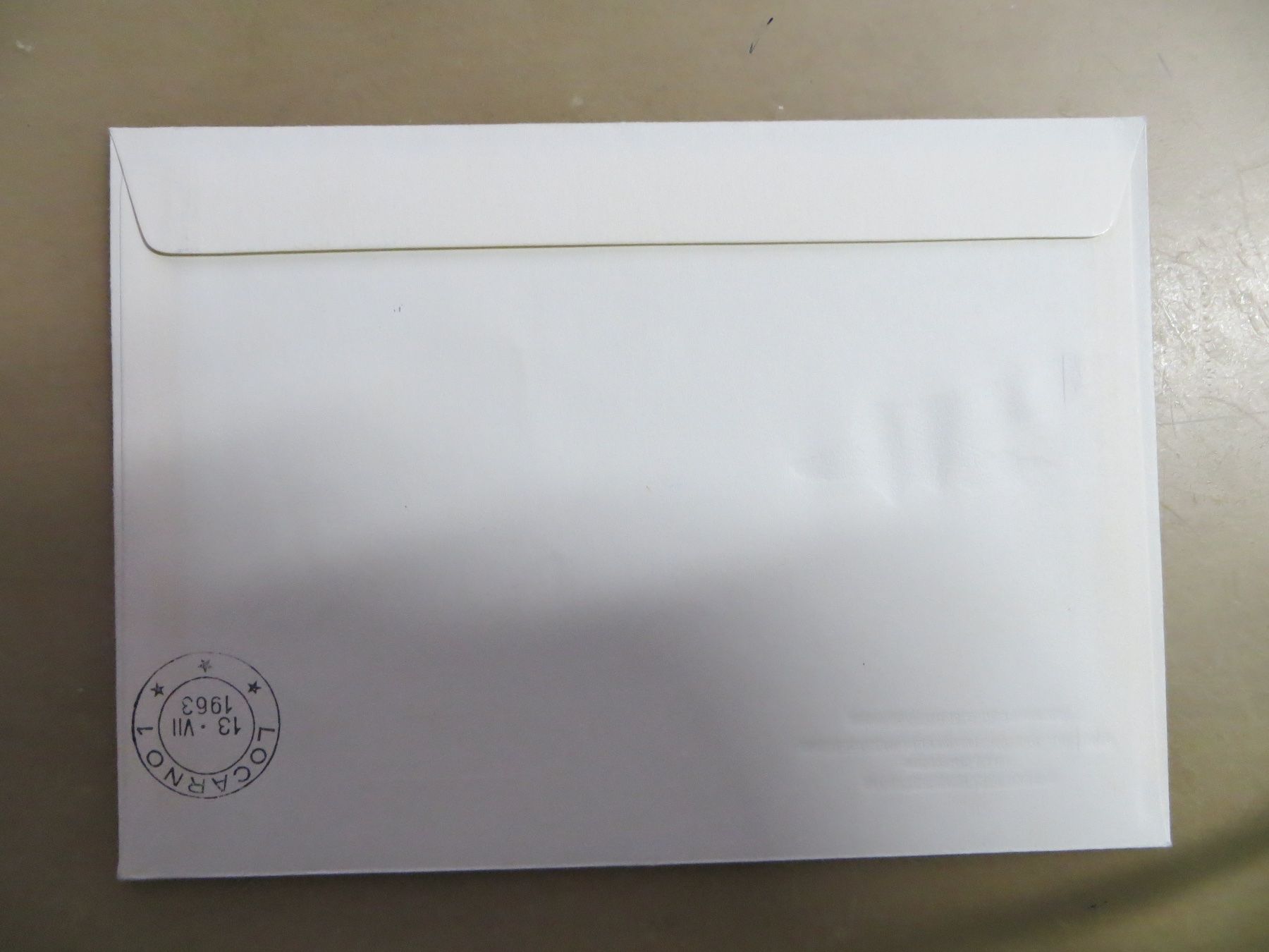Tutti i francobolli: Luftpost-Sonderbrief 25 Aero 1963 – Usato da Basel venduto da 8013 1