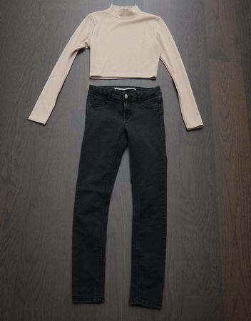 2-teil. Outfit MISSGUIDED+ ZARA, XXS